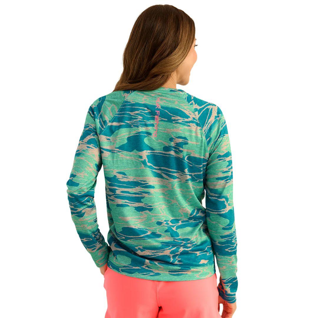 Huk Womens KC Pursuit Performance Crew